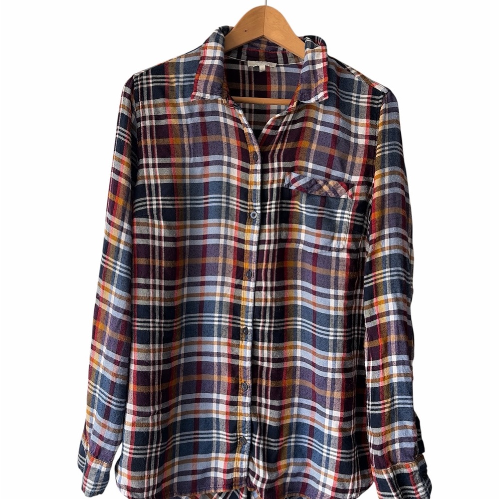 Lucky Brand Multicolor Plaid Shirt